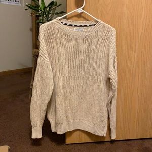 Love pink casual sweater